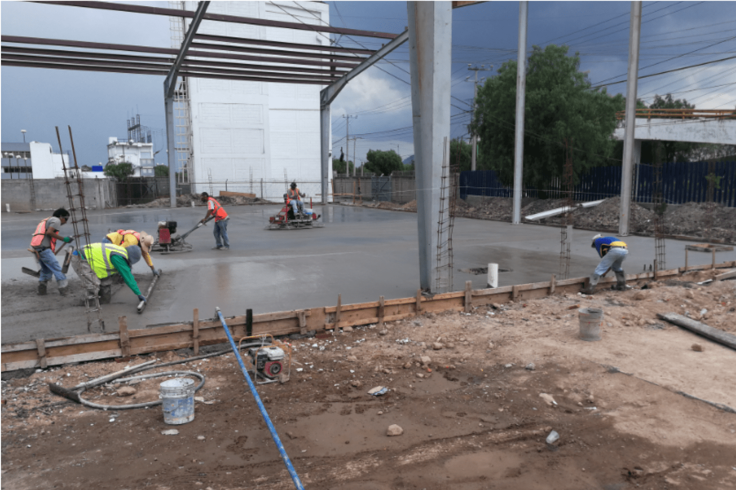 Construcción de bodega para producto